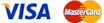 Logo Visa y Mastercard